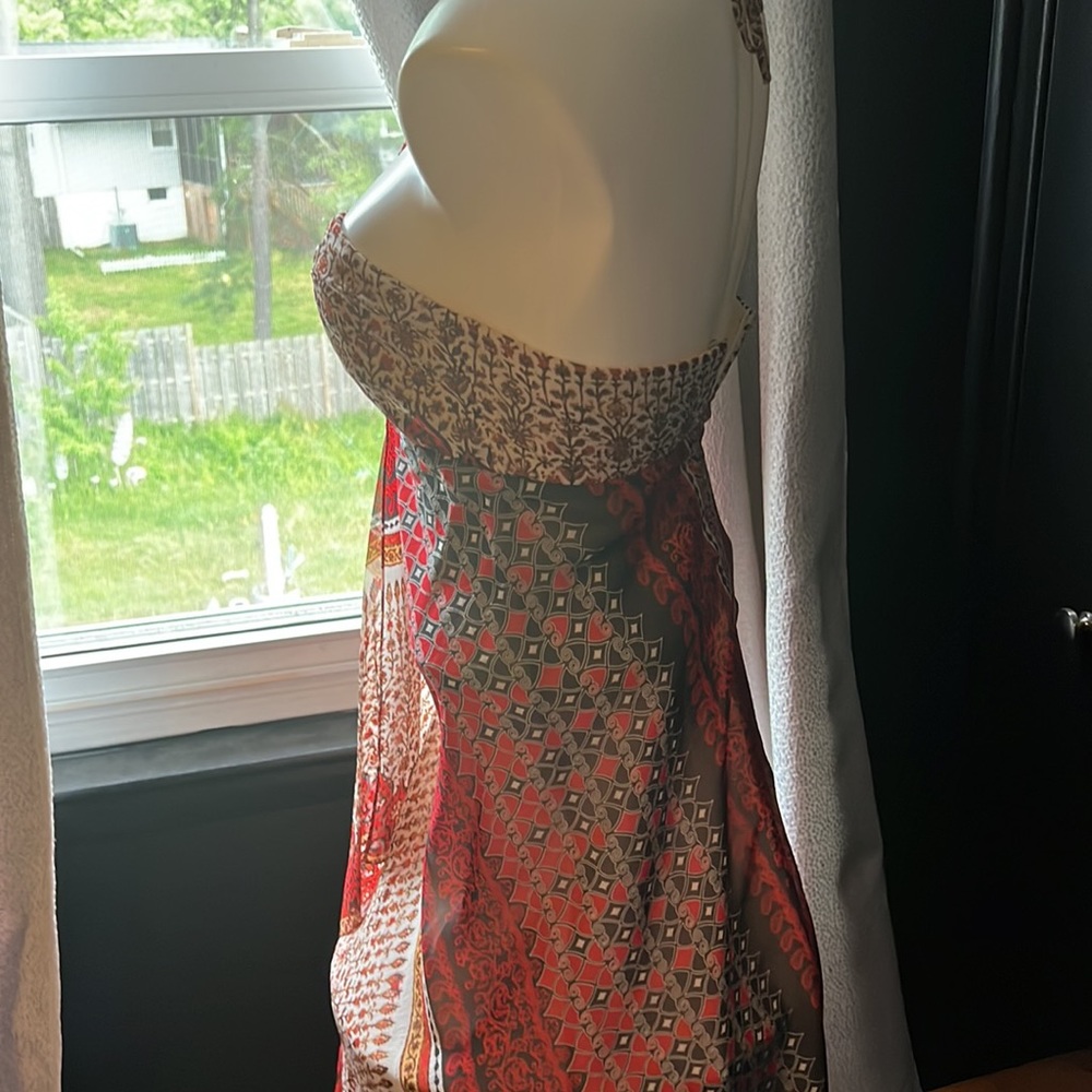 maxandcleo silk midi/maxi dress size 2 NWOT - Picture 3 of 3